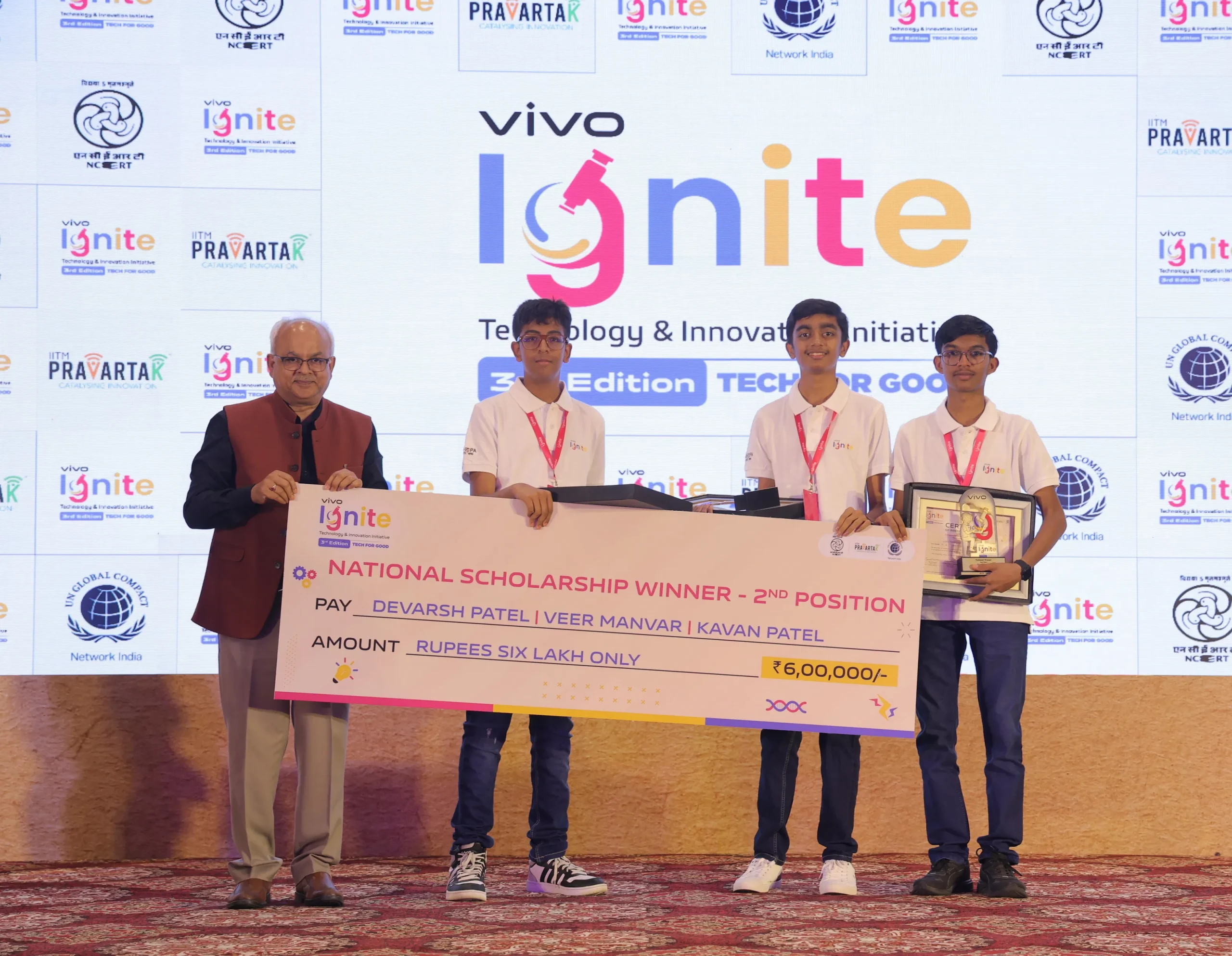 Devarsh Patel, Veer Manvar, and Kavan Patel